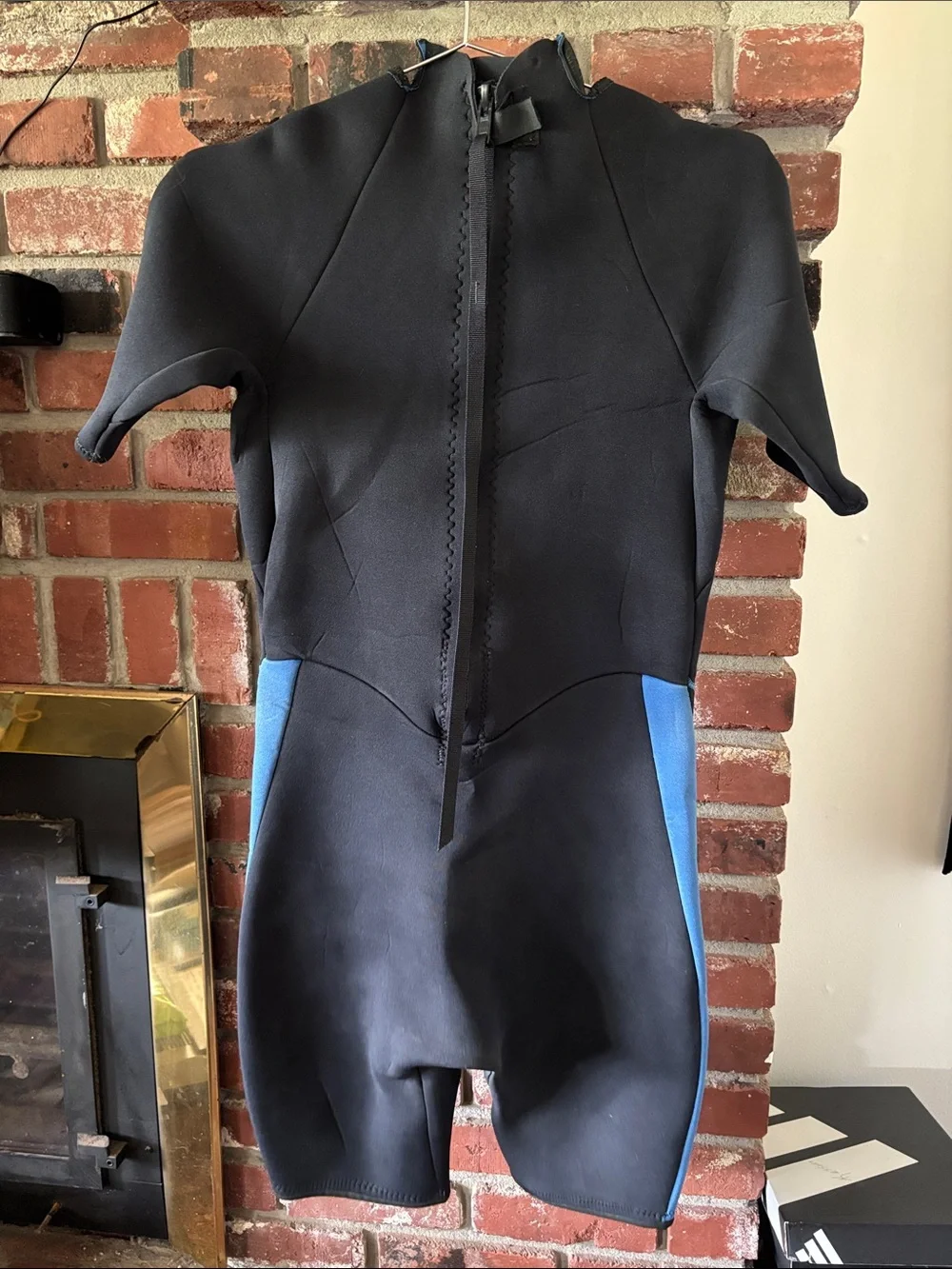 Men’s Short Sleeve Swim Wetsuit Spring Suit Rashguard Size: Small/Medium